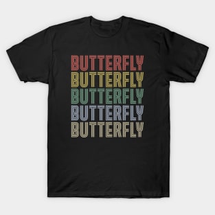 Retro Butterfly T-Shirt